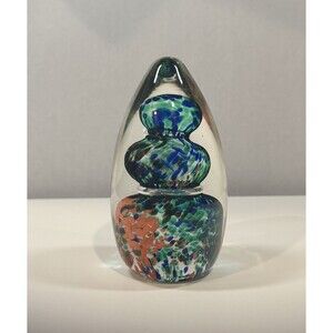 Vintage Art Glass Paperweight Avondale Glass Pembrokeshire Wales